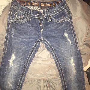 Rock Revival Straight/Skinny Jeans